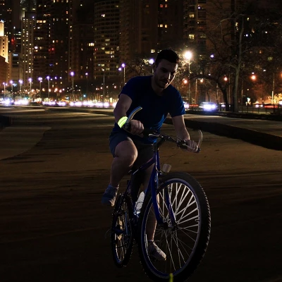 Unique Bargains Wrist Reflective Bands Tape Straps Bracelet Green Orange 4 Pcs 1 Unique Bargains Wrist Reflective Bands Tape Straps Bracelet Green Orange 4 Pcs