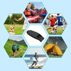 Unique Bargains Plastic Kayaking Hiking Survival Signal Marine Whistles 6 Pcs -Outdoor Sports Series GUEST 83af7911 22b1 4cf8 ae07 d47acfbed66e