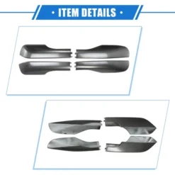 Unique Bargains Car Roof Rack Side Rails End Cover Shell Cap For Lexus LX570 2008-2015 Durable Plastic Gray 4pcs -Outdoor Sports Series GUEST 84fda81e 77aa 42cf 9364 a67af3d321ab