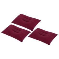 Unique Bargains Neck Support For Hiking Travel Ultralight Flocked Inflatable Camping Pillows 3 Pcs 13.6" X 8.7" -Outdoor Sports Series GUEST 85bdb9b6 64f5 4f2c 8cd1 dde64a253ab3