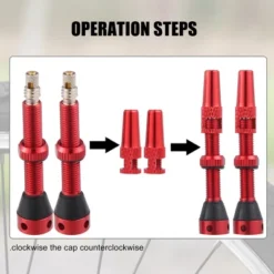 Unique Bargains Bike Tubeless Valve Stem With Valve Core Removing Tool 1 Set -Outdoor Sports Series GUEST 86476518 3a2c 4d08 b98c 6fc8a421cb1c