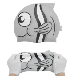 Unique Bargains Kid's Silicone Cartoon Pattern Swim Cap 1 Pc -Outdoor Sports Series GUEST 86c6b59f 04b9 455f a127 8354f614107f