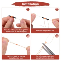 Unique Bargains Nylon High Tensile Strength Wear Resistance Slip Bobber Stops 100 Pcs -Outdoor Sports Series GUEST 86eb00d9 acef 4d3a bdab 88a68ba823e3 1