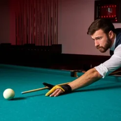 Unique Bargains Polyester Breathable Smooth Touch 3 Fingers Pool Gloves -Outdoor Sports Series GUEST 870e3667 fdbb 44a0 a086 c7b525c0cd04