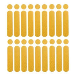 Unique Bargains Bicycle Motorcycle Helmet Adhesive Reflective Safety Stickers 18 Pcs -Outdoor Sports Series GUEST 8714980e eb64 4737 8790 c83b187957c3