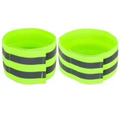Unique Bargains Reflective Bands For Wrist Ankle Reflective Wristbands Slaps High Visibility Night Riding Reflector Tape Straps Bracelet Green 4 Pcs -Outdoor Sports Series GUEST 875eaf40 256c 4079 af43 795348ff10ee 1