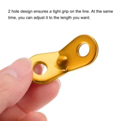 Unique Bargains Aluminum Rope Tensioner Tent Cord Adjuster For Outdoor Camping Travel -Outdoor Sports Series GUEST 878196fc 7c63 46ff 8fe3 8839e5f26fcb