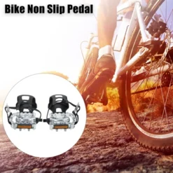 Unique Bargains Bicycle Pedals 1/2'' Spindle Platform With Toe Clips Fixed Foot Strap Cycling Parts Black Silver Tone 1 Pair 8 Unique Bargains Bicycle Pedals 1/2'' Spindle Platform With Toe Clips Fixed Foot Strap Cycling Parts Black Silver Tone 1 Pair -Outdoor Sports Series GUEST 8841f898 610b 40f6 9134 7b7141030529