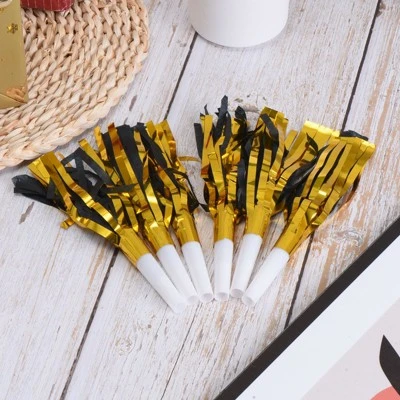 Unique Bargains Fringed Party Blower Sparkle Fringed Noise Makers 24 Pcs 4 Unique Bargains Fringed Party Blower Sparkle Fringed Noise Makers 24 Pcs - Image 4