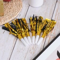 Unique Bargains Fringed Party Blower Sparkle Fringed Noise Makers 12 Pcs -Outdoor Sports Series GUEST 885cdf25 8dfb 4715 9ed8 27e9ec69d9b8