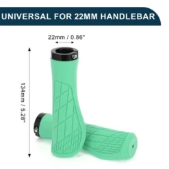 Unique Bargains Bike Handlebar Grips Covers 5.28" Green 1 Pair -Outdoor Sports Series GUEST 8a6ecceb 60d6 499f bdc8 664b36880664