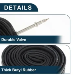 Unique Bargains Bike MTB Cycling Inner Tire 700x23/25C Inch Durable 60mm Long French Type 1 Pcs -Outdoor Sports Series GUEST 8bc4f9c4 afca 4459 a5f6 a93ae51774ef