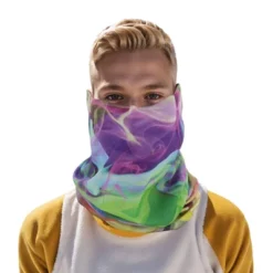 Unique Bargains Sunscreen Face Scarf Mask Purple Green 1 Pc -Outdoor Sports Series GUEST 8c491dd1 afbd 4459 9db9 488e88986e9c
