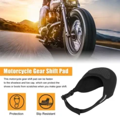 Unique Bargains Wear Resistant Motorcycle Gear Shift Pad Shifter Lever Shoe Protective Pads Black 9.06"x5.51" 1 Pc -Outdoor Sports Series GUEST 8c510ec9 add2 4295 b520 0fbcaf51fe70