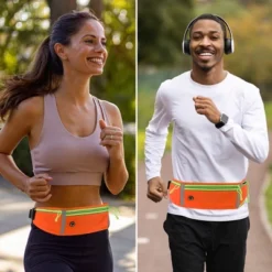 Unique Bargains Waist Pack Bag With Water Bottle Holder Orange 1 Pc -Outdoor Sports Series GUEST 8d24a25f c1d5 4b6c ab32 cc8092b9d5c5