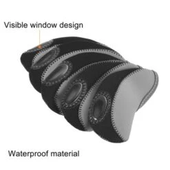 Unique Bargains Waterproof Golf Club Iron Head Covers With Visible Windows 10 Pcs -Outdoor Sports Series GUEST 8d2cae8c cd86 4c35 9685 45523ebc1cc5