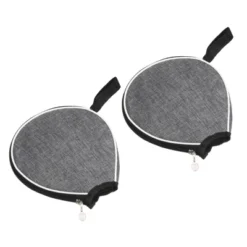 Unique Bargains Table Tennis Racket Case Half Soft Cover Bag For Sports Accessories 2pcs -Outdoor Sports Series GUEST 8e59a955 5fb6 4ff6 8995 658babbce3ad