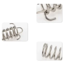 Unique Bargains Rope Buckle Tensioner Silver Tone 4 Pcs -Outdoor Sports Series GUEST 8f8dc363 d2ac 40b8 9f0f b0c14d7fa003