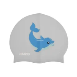 Unique Bargains Kid's Silicone Cartoon Dolphin Swim Cap 1 Pc -Outdoor Sports Series GUEST 8fa79988 14ac 476b b2d7 3e78fdc5af52