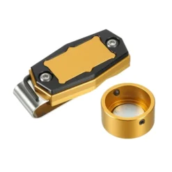 Unique Bargains Round Aluminum Alloy Billiard Magnetic Chalk Holder With Belt Clip -Outdoor Sports Series GUEST 8fba9cf8 39e4 42c4 97ae 0478dd368a04