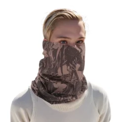 Unique Bargains Sunscreen Artistic Pattern Face Scarf Mask Brown 1 Pc -Outdoor Sports Series GUEST 90afbd67 3a5a 4c5c b16c a044393547d2