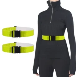Unique Bargains Adjustable High Visibility Running Reflective Belt For Motorcycling Cycling 2 Pcs -Outdoor Sports Series GUEST 90dc65f7 d8bf 4991 9328 ed1fc8c1781f
