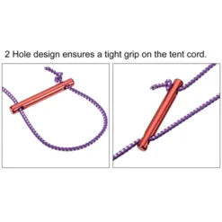 Unique Bargains Camping Aluminum Alloy Tent Rope Guyline Adjuster Cord Tensioner Red 6 Pcs -Outdoor Sports Series GUEST 91b593fa f3f7 4ec3 9818 6c11bbb77114