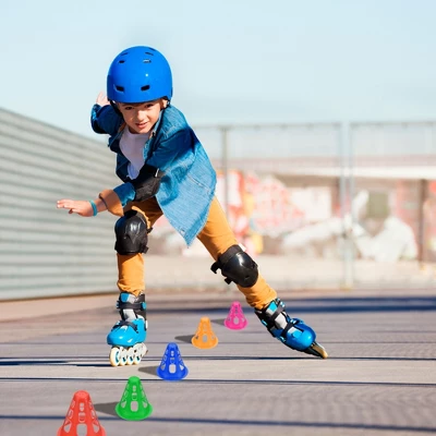 Unique Bargains Football Roller Skating Sports Training Flat Bottom Agility Cones 120 Pcs 3 Unique Bargains Football Roller Skating Sports Training Flat Bottom Agility Cones 120 Pcs - Image 3