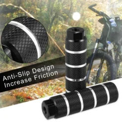 Unique Bargains Universal Aluminum Alloy BMX MTB Bicycle Rear Foot Pegs Footrests For 3/8" Axles 4 Pcs -Outdoor Sports Series GUEST 9203a02d 3af0 4262 ae03 2910fb3f96ba