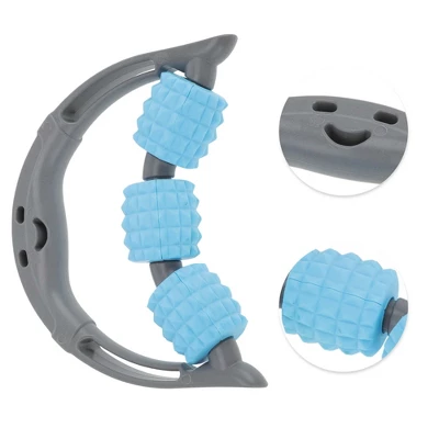 Unique Bargains Handheld Three Rounds Massage Stick 1 Pc 2 Unique Bargains Handheld Three Rounds Massage Stick 1 Pc - Image 2