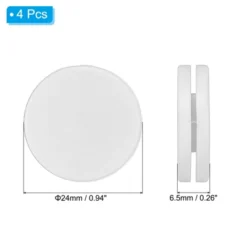 Unique Bargains Durable Flexible Silicone Tennis Vibration Dampener 4 Pcs