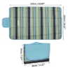 Unique Bargains Picnic Blanket Waterproof Washable Lightweight With Handle For Hiking Travel Camping Parks