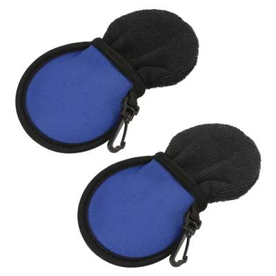 Unique Bargains Golf Ball Cleaner Pouch Pocket Washer Bags With Clips 2 Pcs 6 Unique Bargains Golf Ball Cleaner Pouch Pocket Washer Bags With Clips 2 Pcs - Image 6