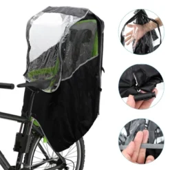 Unique Bargains Bike Seat Rain Cover Waterproof Canopy For Rear Seat PVC Black Clear 1 Pcs 8 Unique Bargains Bike Seat Rain Cover Waterproof Canopy For Rear Seat PVC Black Clear 1 Pcs -Outdoor Sports Series GUEST 93ec9ce9 86f2 46d6 9468 3a600c15f448