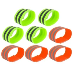 Unique Bargains Reflective Bands For Arm Ankle Reflective Armbands Slaps Night Riding Reflector Tape Straps Bracelet Orange Green 8 Pcs -Outdoor Sports Series GUEST 959fc68d 6ffb 4d56 9d19 2a1054b4ea60