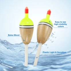 Unique Bargains Plastics Oval Bobber Gear Fishing Floats Rigs 2 Pcs -Outdoor Sports Series GUEST 970a1a02 6717 4083 ae03 52f88263a060