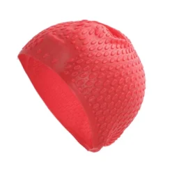 Unique Bargains Silicone Ellipse Texture Swimming Cap 1 Pc -Outdoor Sports Series GUEST 9716e231 ea1d 4006 9316 b2aa847ca4c6