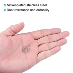 Unique Bargains Stainless Steel Quick Lock Design Connector Fishing Snaps 200 Pcs -Outdoor Sports Series GUEST 977a4802 7fa5 4515 8712 9a6325b19ab7