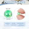 Unique Bargains Round Acrylic Tackle Lures Accessory Holographic Fishing Beads 200 Pcs