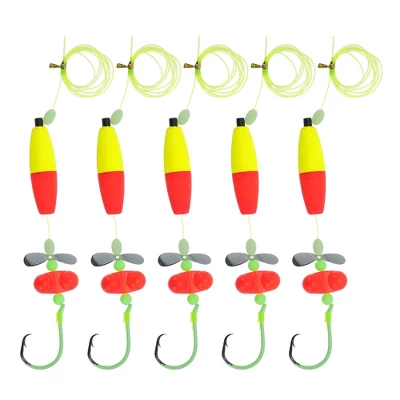 Unique Bargains Catfish Fishing Rigs Catfish Hooks Circle Hooks 8/0 Catfish Float Rigs 1 Set 6 Unique Bargains Catfish Fishing Rigs Catfish Hooks Circle Hooks 8/0 Catfish Float Rigs 1 Set - Image 6