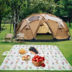 Unique Bargains Picnic Blanket Waterproof Washable Lightweight With Handle Used For Hiking Travel Camping -Outdoor Sports Series GUEST 99c9015c 7352 483c ab83 aa1da2162f60