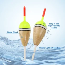 Unique Bargains Plastics Oval Bobber Gear Fishing Floats Rigs 4 Pcs 2.4 Inch -Outdoor Sports Series GUEST 9a2f52b1 1a1c 4962 960e ceee1fe3fc53