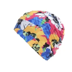 Unique Bargains Nylon Ink Style Swimming Cap Assorted Color 1 Pc -Outdoor Sports Series GUEST 9a553ec0 eb6d 4617 920c fe63ec3cbaae