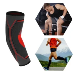 Unique Bargains Elbow Protection Elbow Pads Tightening Breathable Elbow Pad For Sports 1 Pair -Outdoor Sports Series GUEST 9a68c935 ece7 4ddb 9bb2 f8c4a5ff71b0