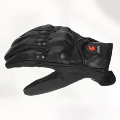 Unique Bargains Leather Cycling Riding Gloves Black 1 Pair -Outdoor Sports Series GUEST 9acdec20 dd55 4cac 9721 aad2cea1c822