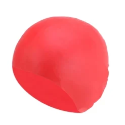 Unique Bargains Silicone Waterproof Solid Color Swim Cap 1 Pc -Outdoor Sports Series GUEST 9c81f9a9 332d 4f5b a6d2 9f9cdc3ad749