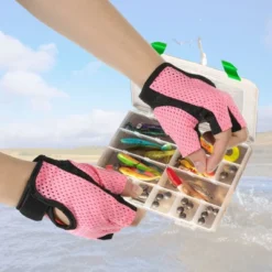Unique Bargains Breathable Sun Protection Non-Slip Outdoor Fishing Gloves 1 Pair 6 Unique Bargains Breathable Sun Protection Non-Slip Outdoor Fishing Gloves 1 Pair -Outdoor Sports Series GUEST 9cdd3d09 f56c 47e4 a2da 9d9a39a95430