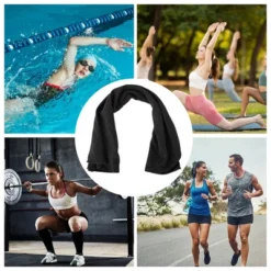 Unique Bargains Fast Drying Sports Towel 1 Pc -Outdoor Sports Series GUEST 9d68c9e8 74bb 487f 8c2e 5d8d0b316150