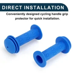 Unique Bargains Child Bike Handlebar Grips Covers 4.13" Blue 1 Pair -Outdoor Sports Series GUEST 9df4a0c2 03d9 40dc 9400 37af0b8bcde9