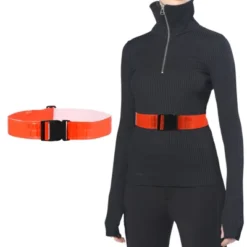 Unique Bargains Adjustable High Visibility Running Reflective Belt For Motorcycling Cycling -Outdoor Sports Series GUEST 9e4754ce c6b3 460d 890c dde57cd65a38